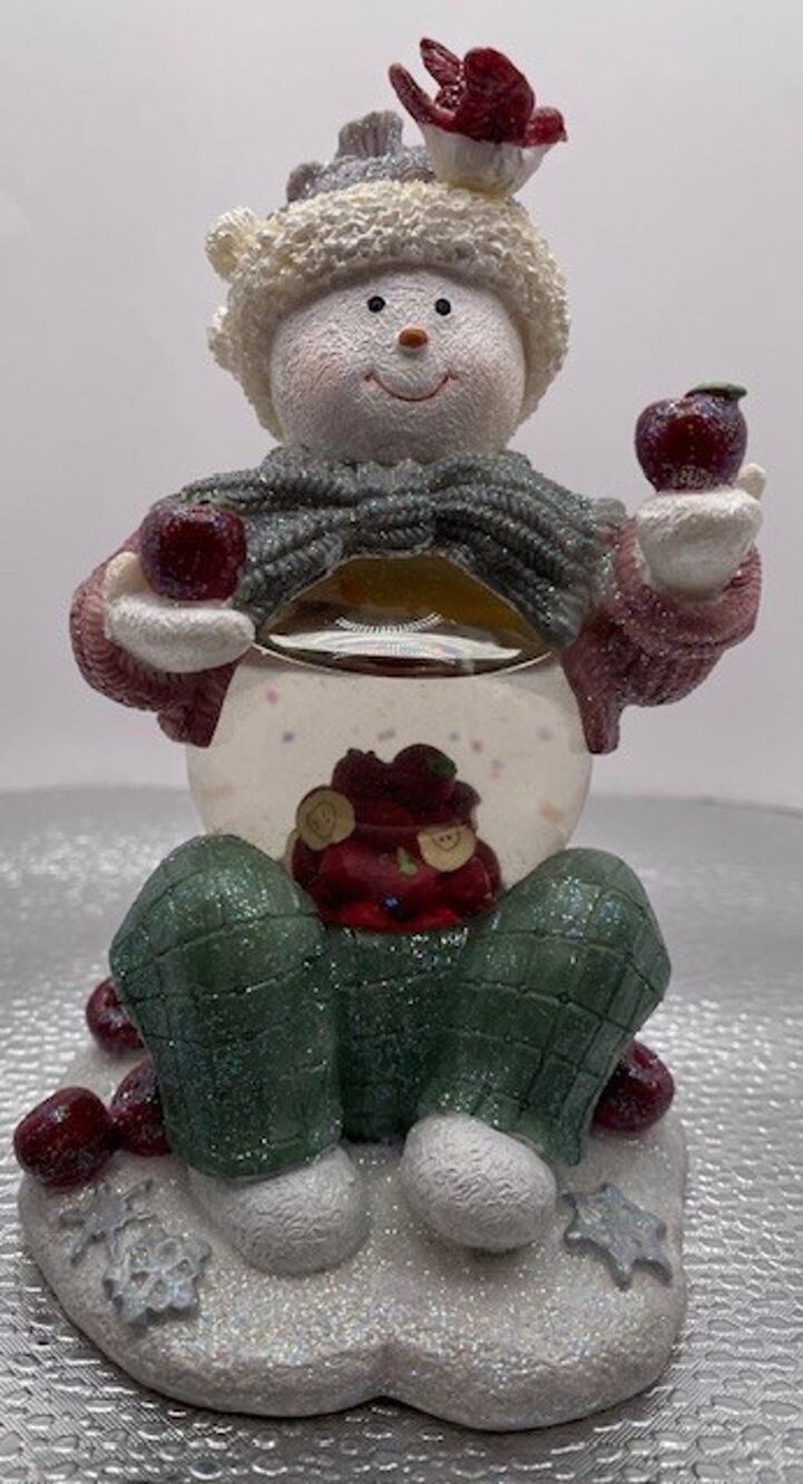Snowman Globe SnowFall Friends Figurine by Debra Jordan Bryan - Papel Giftware